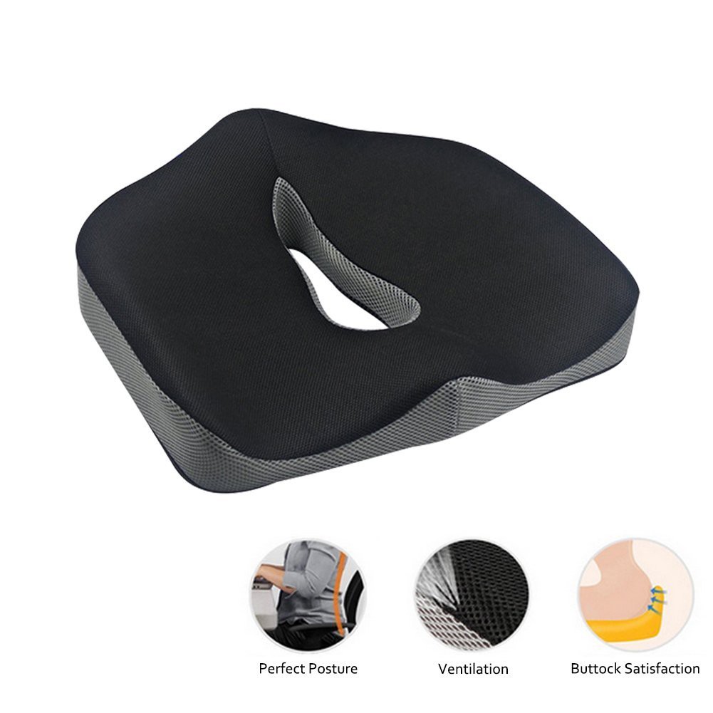 Memory Foam Seat Cushion Office Coccyx Seat Cushion Relief