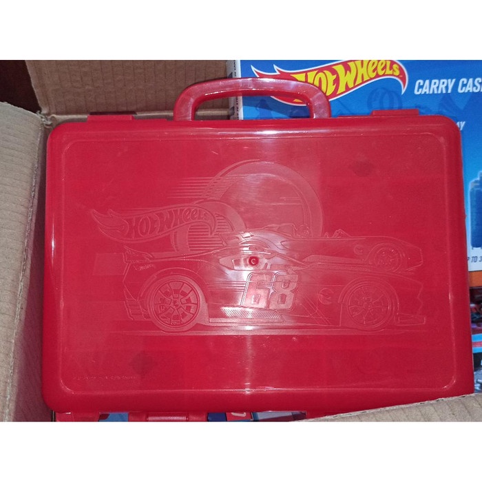 pink hot wheels carrying case