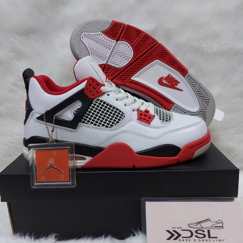 womens jordan 4 fire red