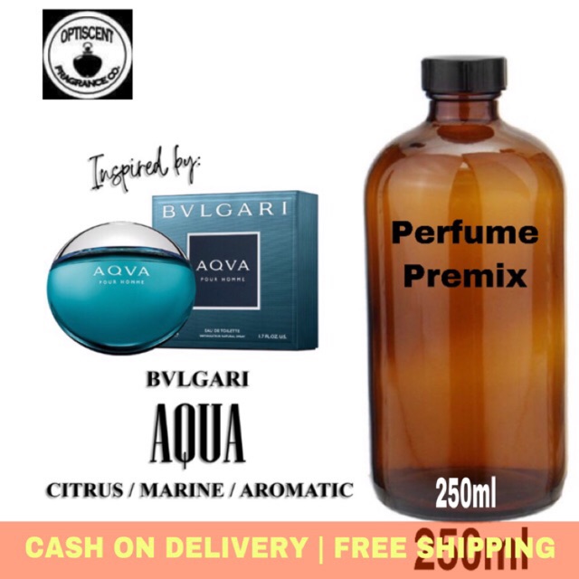 Perfume Refill Inspired by Bvlgari Aqua 