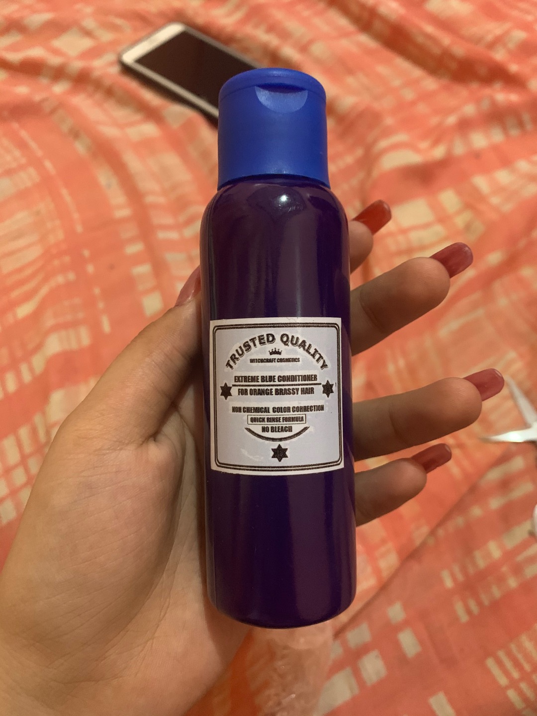 Blue Shampoo Blue Toner Shampoo For Extreme Brassy Orange Hair 100 