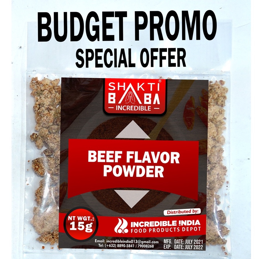 Beef Flavor Powder 15 g( BUY ONE TAKE ONE) Shopee Philippines