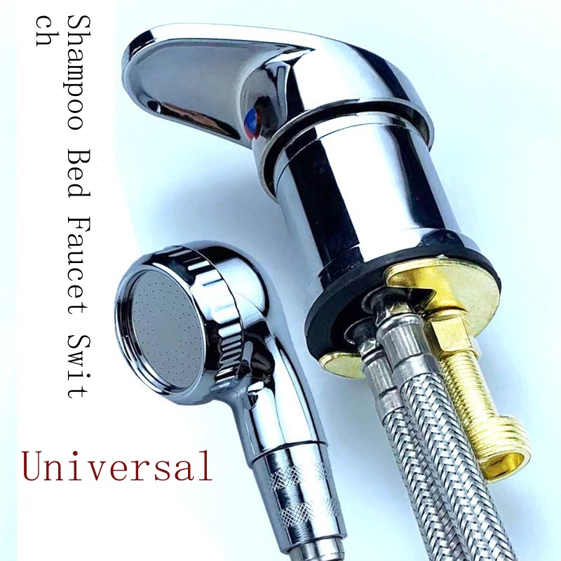 Shampoo bed faucet switch hair salon barber shop hot and cold water