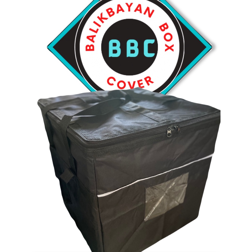 Balikbayan Box Cover/Bag Black Heavy Duty with Draw String Eco Bag