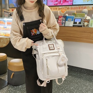 Fashion Women Backpack Large Capacity School Bag For Girls Trendy Nylon Waterproof Travel Bagpack #9