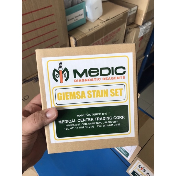 Medic Giemsa Stain Set 500ml Shopee Philippines 8710