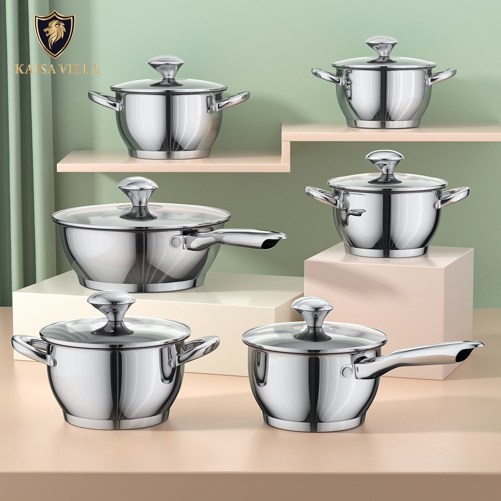Kaisa Villa cookware set cooking set kitchenwares induction pan non