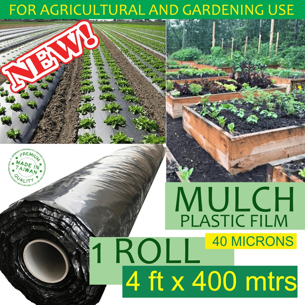 Plastic Mulch Film 4ft x 400m (1 Roll) Shopee Philippines