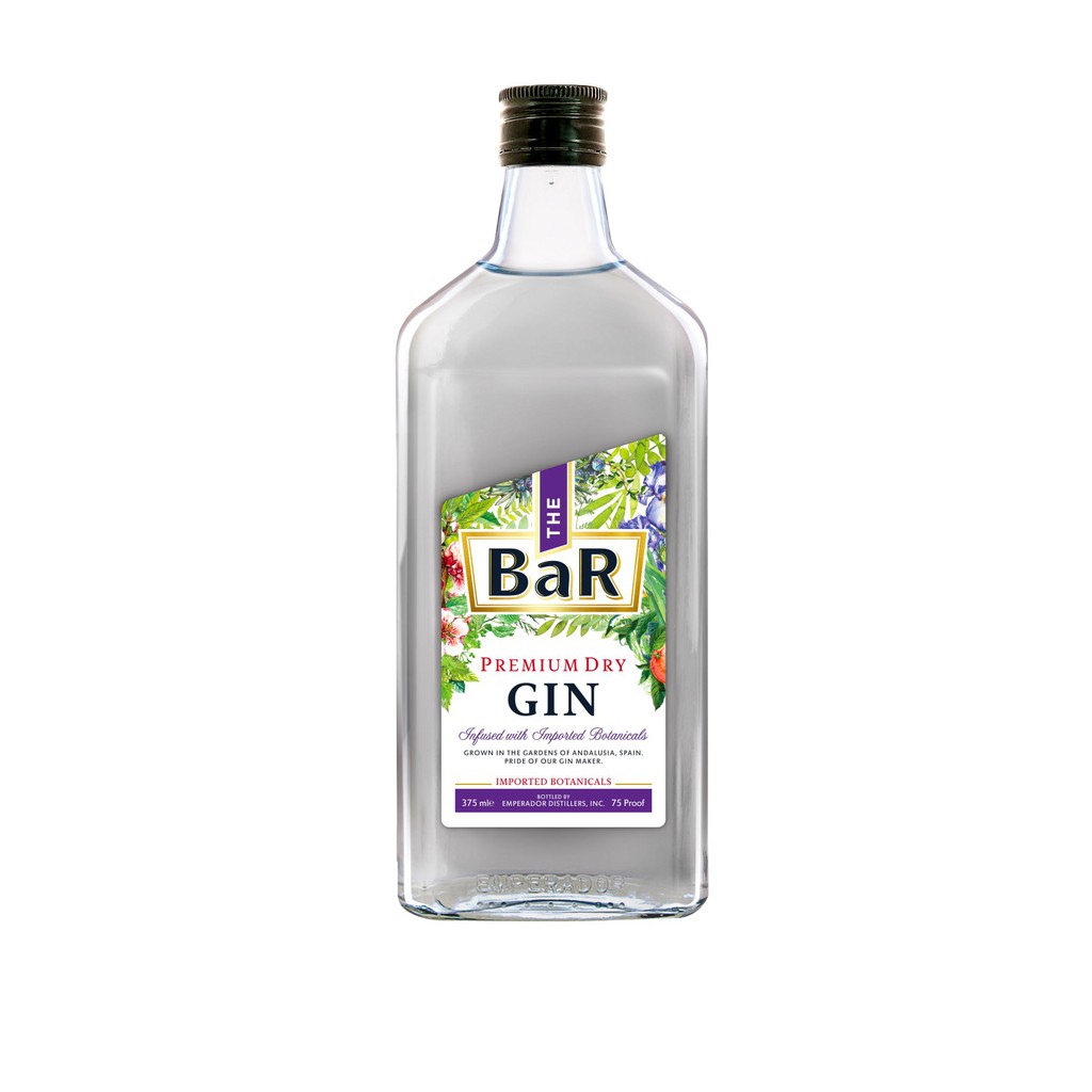 The Bar Premium Dry Gin 375ml | Shopee Philippines