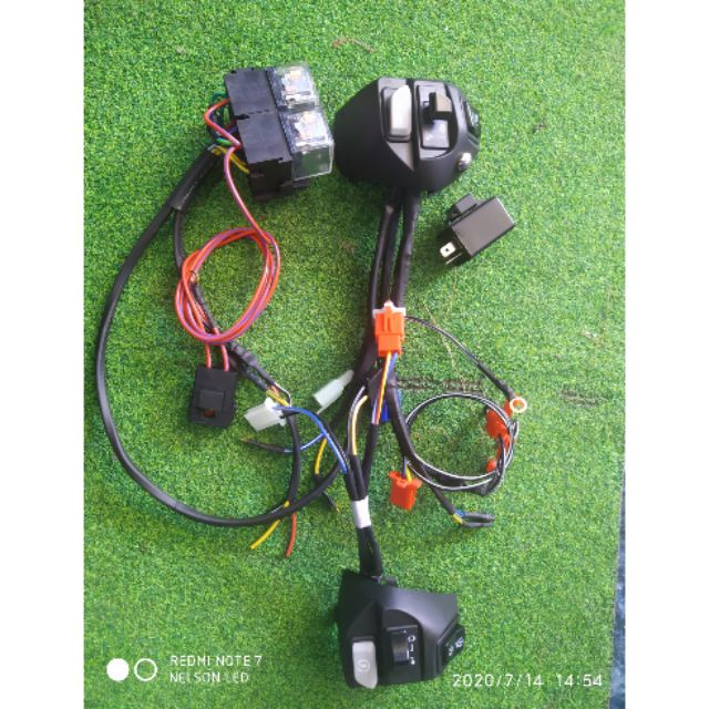 Modified Domino Switch for Aerox with MDL harness Shopee Philippines
