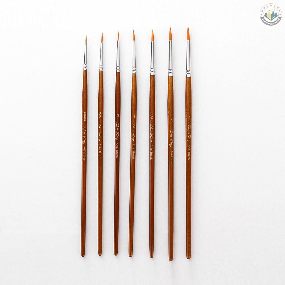 Round head paint brush