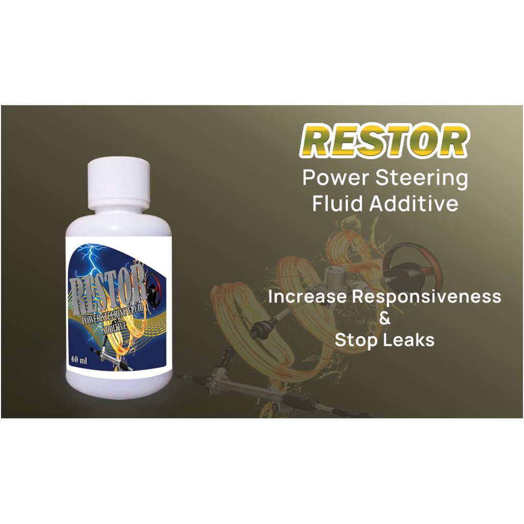 Restor Power Steering Fluid Additive (60ml) Shopee Philippines