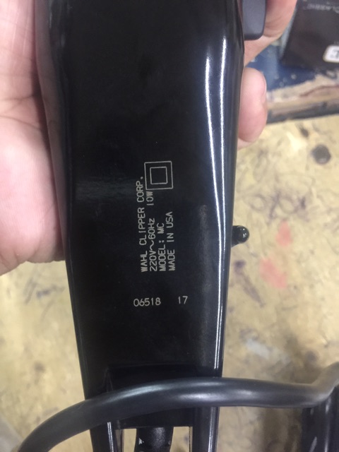 wahl clipper model mc