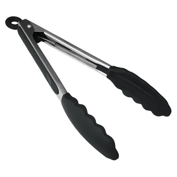 Stainless and Silicone Tongs Kitchen Tongs Kitchen Tools | Shopee ...