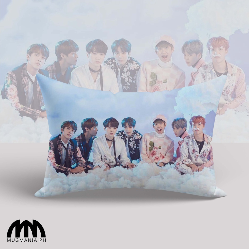BTS Pillows Mugmania Jungkook, V ,Jimin , Jin , Suga ,RM , JHope