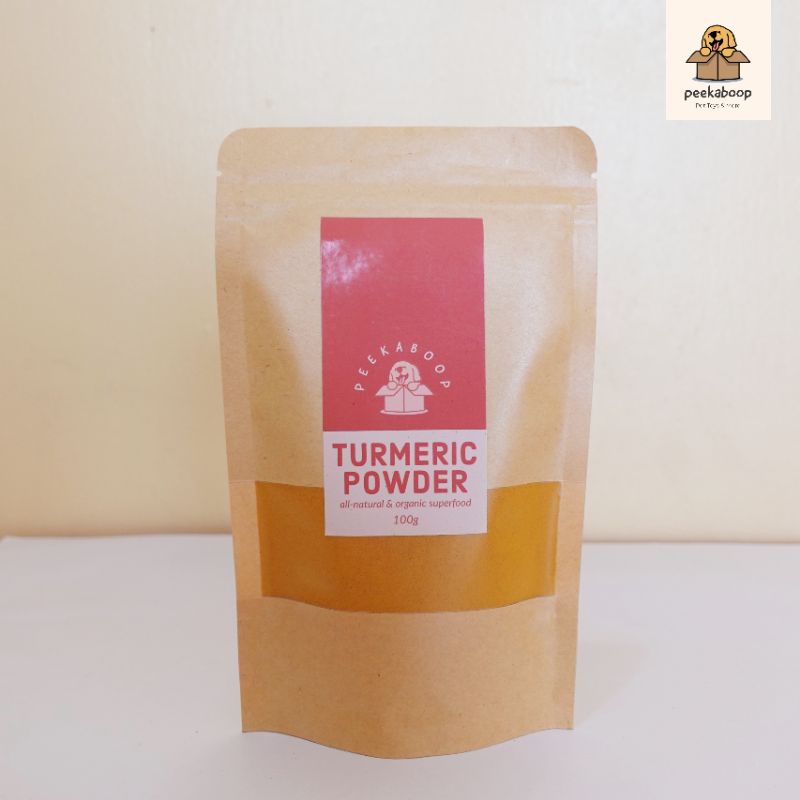 Turmeric Powder for Dogs & Cats all natural & organic (100g) Shopee