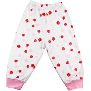 Teeter Totter 3-piece Girl 2 to 5 year olds Cotton Pajama Pants with Leg Band (Ladybug) 3in1 set #4