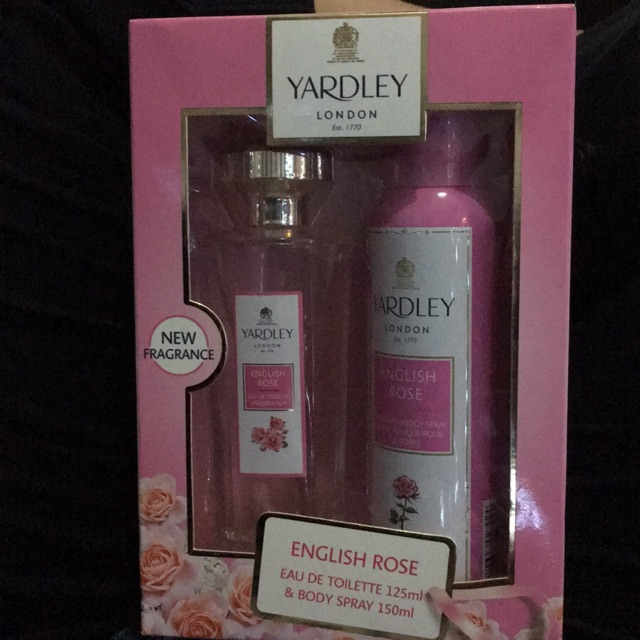 yardley english rose eau de toilette