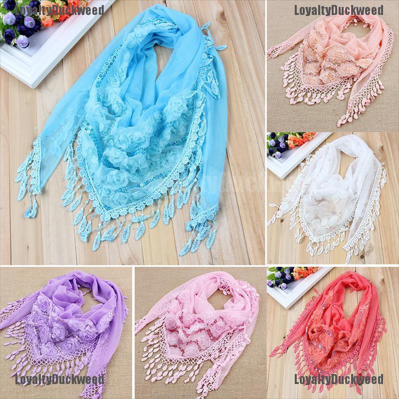 embroidered scarf