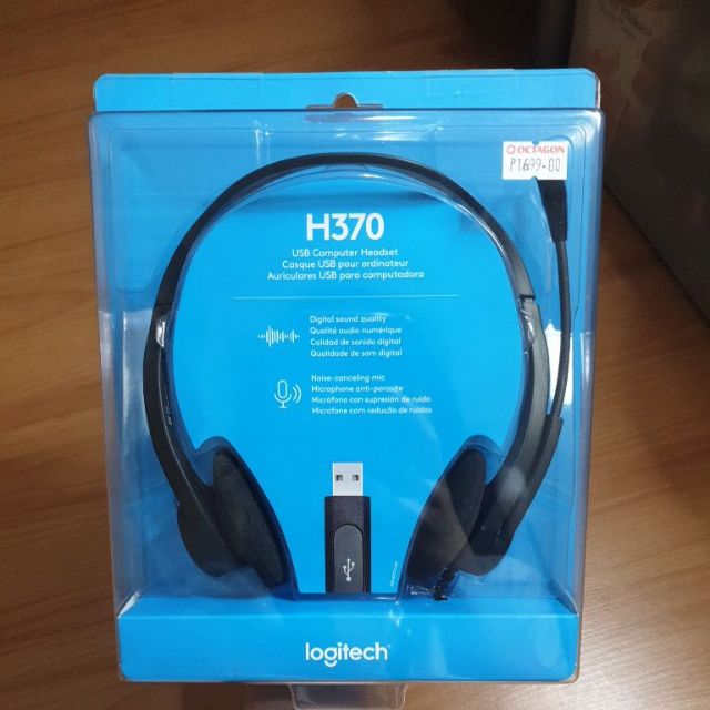 logitech h370 noise cancelling