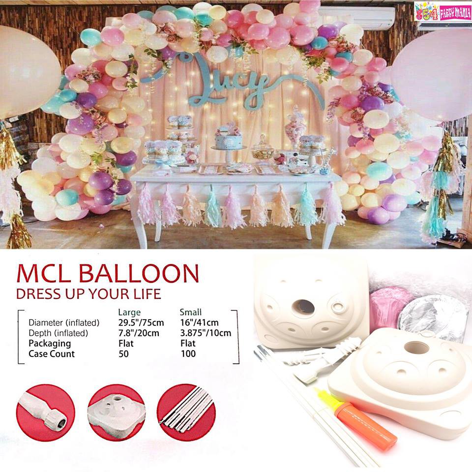 Balloon Arch Stand 10 Tube Balloon Decor Kit Set Shopee Philippines