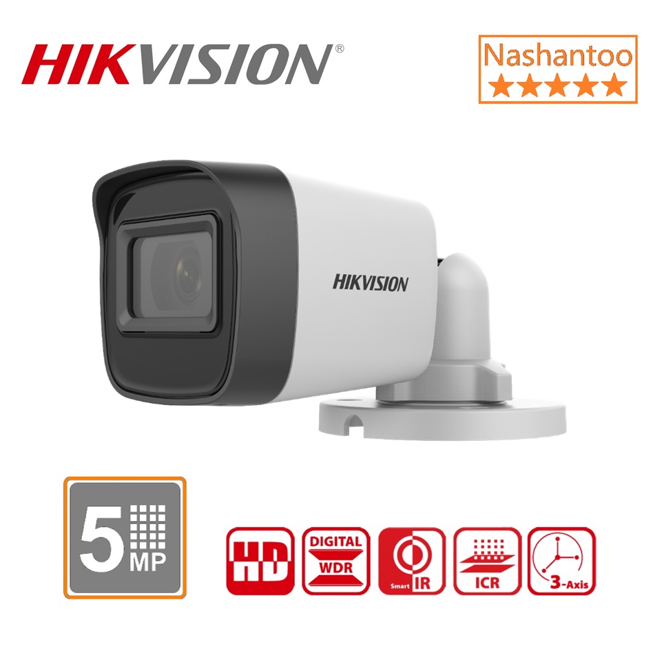 HIKVISION DS-2CE16H0T-ITF 5MP 4 In 1 Turbo HD Analog IR Weatherproof ...