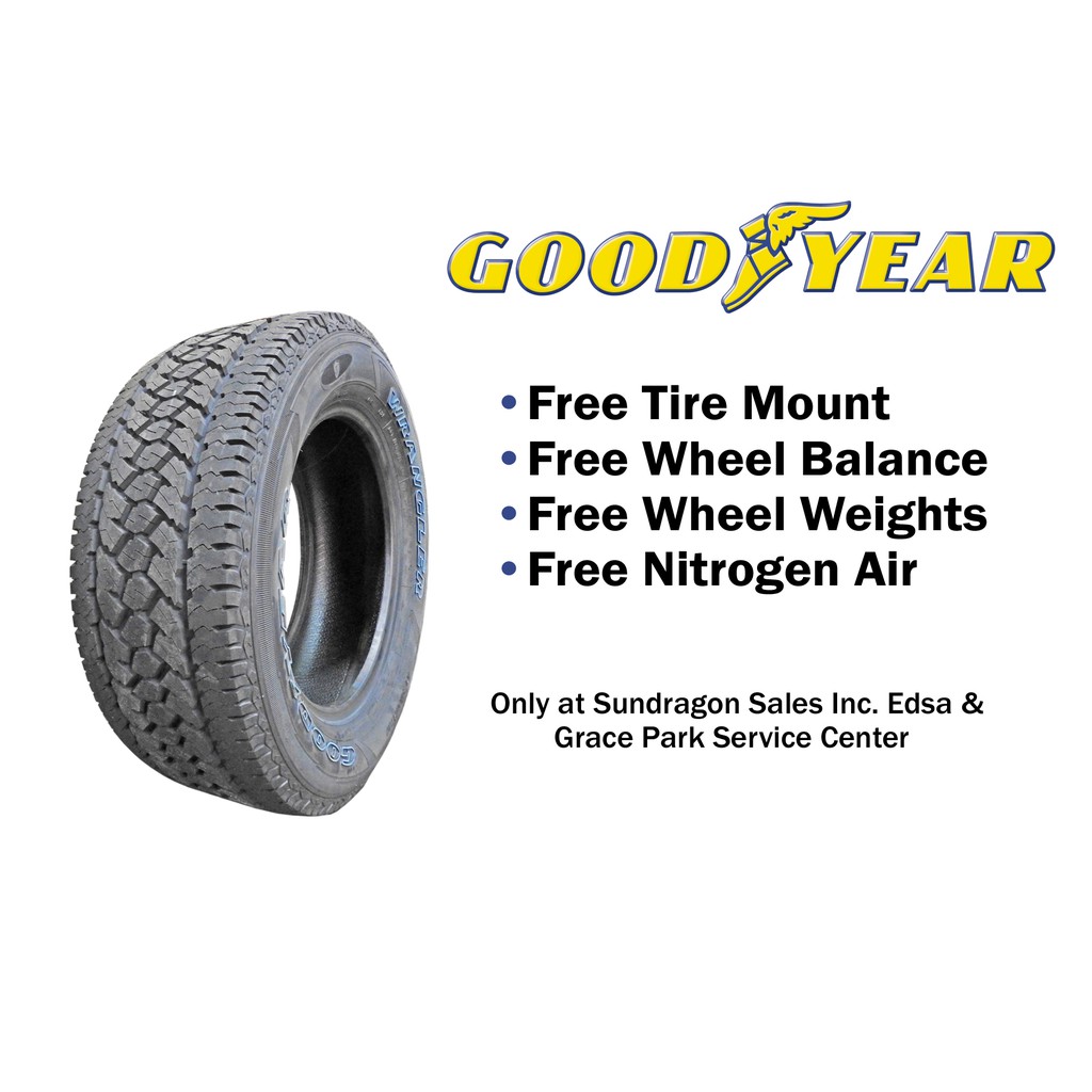 Goodyear 265/70 R16 112T Wrangler AT SilentTrac All-Terrain Tire (PROMO  PRICE) | Shopee Philippines