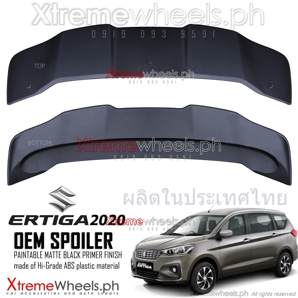 Suzuki Ertiga / XL7 2019 2022 Spoiler with Primer Black ( ertiga XL7