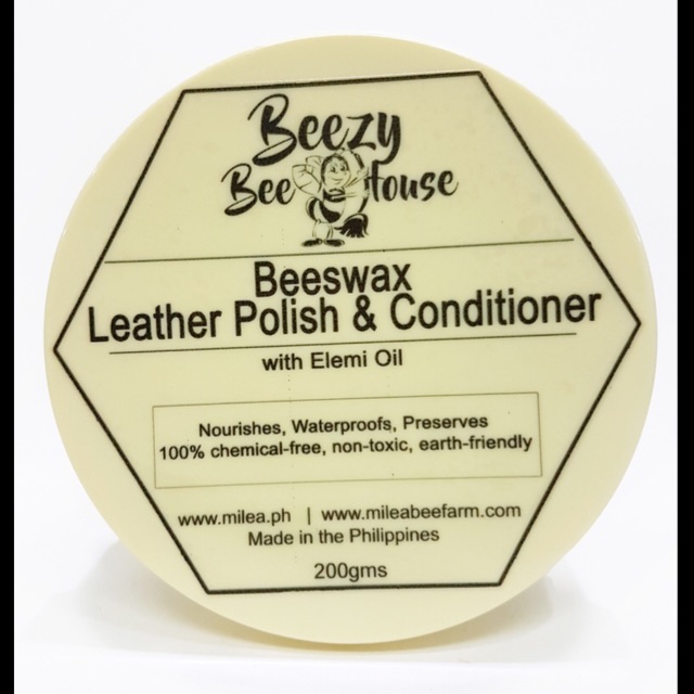 beeswax leather polish