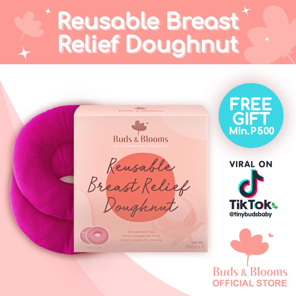 Buds & Blooms Reusable Breast Relief Doughnut Shopee Philippines