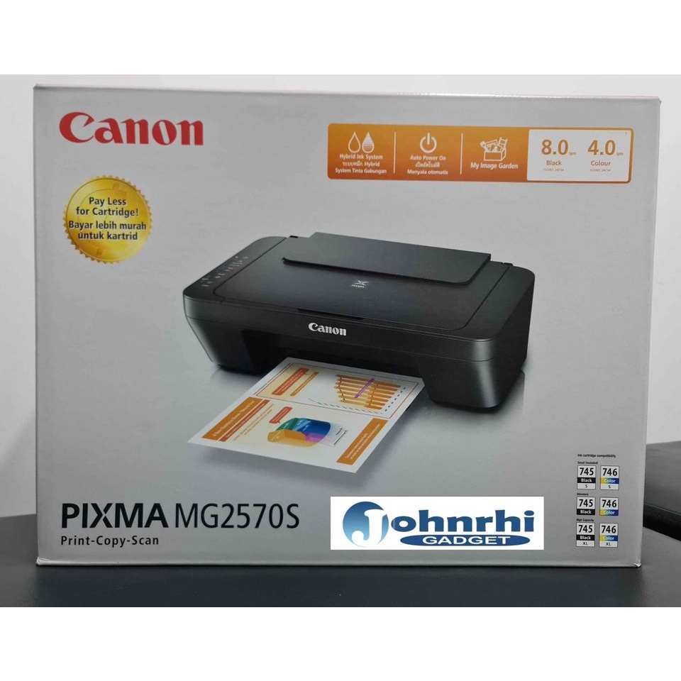 Canon Pixma MG2570S & MG3070S (Print, Scan, Copy) Printer Shopee