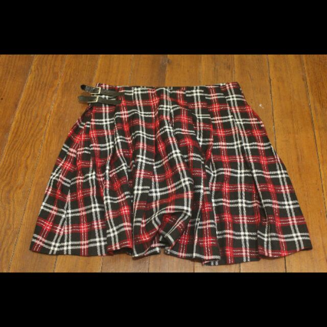 red tartan skirt debenhams