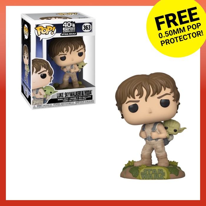 funko pop luke skywalker and yoda