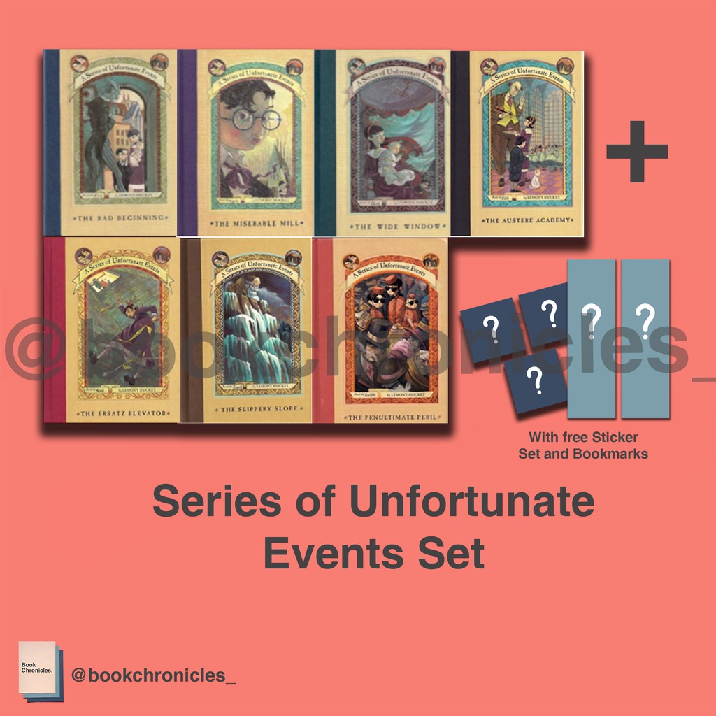 A Series Of Unfortunate Events Set Shopee Philippines