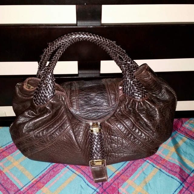 authentic fendi spy bag