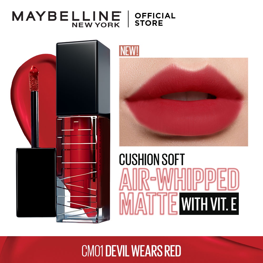 maybelline matte lip tint