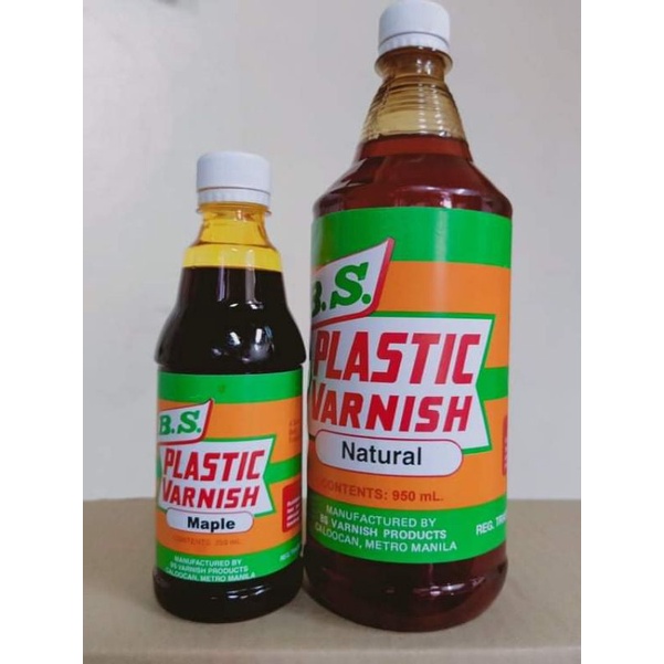 BS PLASTIC VARNISH 950ml WOOD VARNISH 950 ml Shopee Philippines