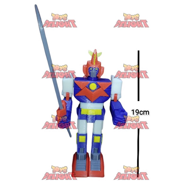 Voltes V Voltes 5 19cm Printed Action Figure | Shopee Philippines