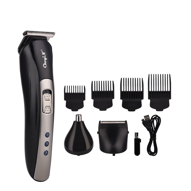 Men S Hair Clipper Rechargeable Haircut Grooming Kit Beard Shaver