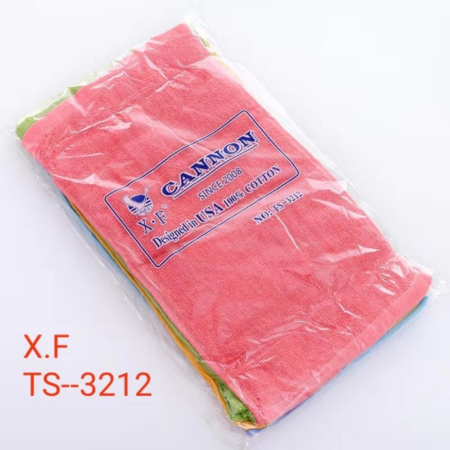 COD  TS-3212 Cotton  color hand towel 12pcs 1 pack