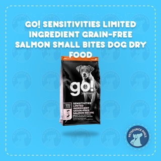 PETSOURCE GO! SENSITIVITIES LIMITED INGREDIENT GRAIN-FREE SALMON SMALL BITES DOG DRY FOOD 9.98KG