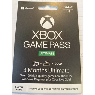 Xbox Game Pass Ultimate Card - 3 Months | Shopee Philippines