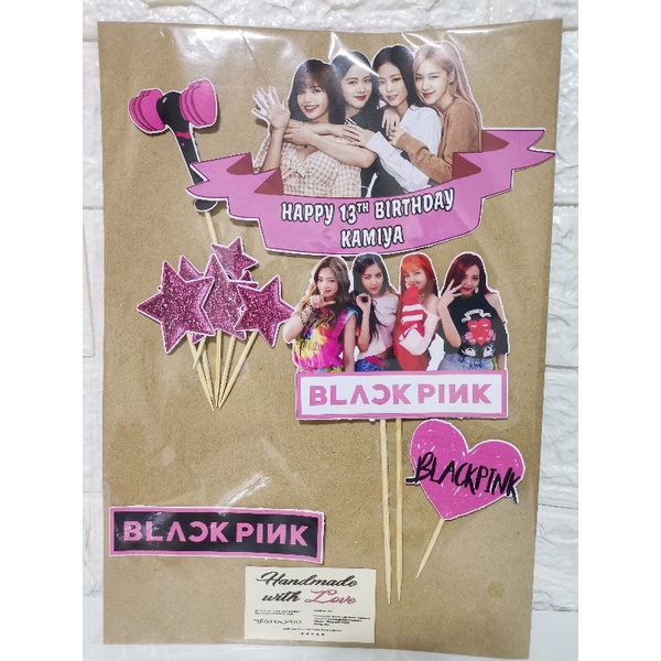 BLACKPINK CAKE TOPPER SET | Shopee Philippines