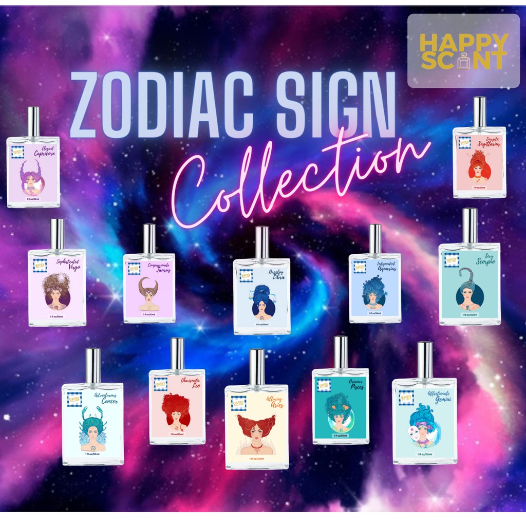 C Happy Scent Zodiac Sign University Series Perfume Collection Eau de Parfum 30ML #2