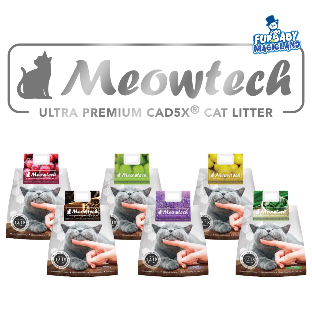 Meowtech Ultra Bentonite Cat Litter 12.18Liters Shopee Philippines