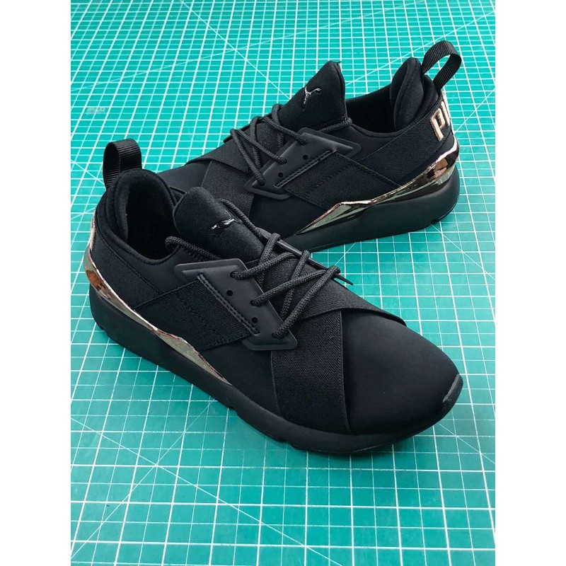 puma muse metallic casual shoes