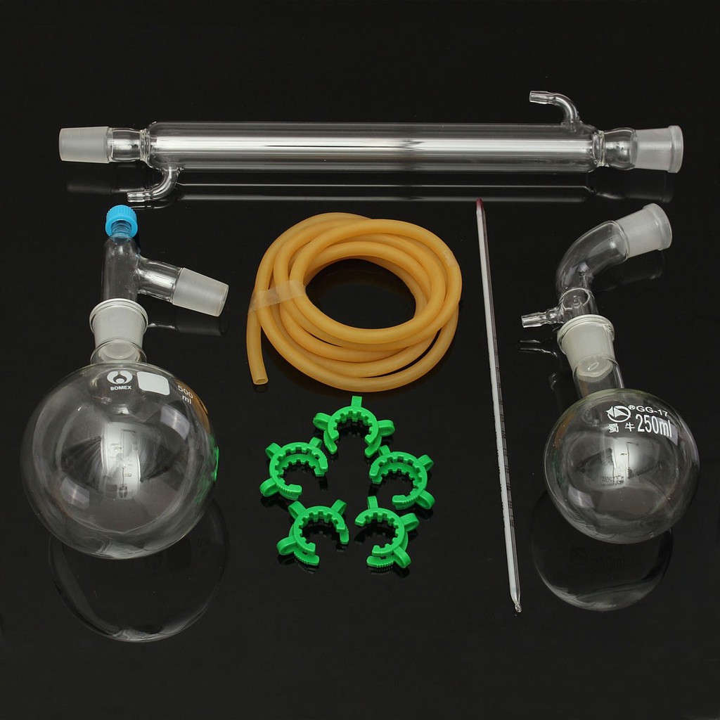 500ml Distillation Apparatusdistillation Setvacuum Distillation Kit