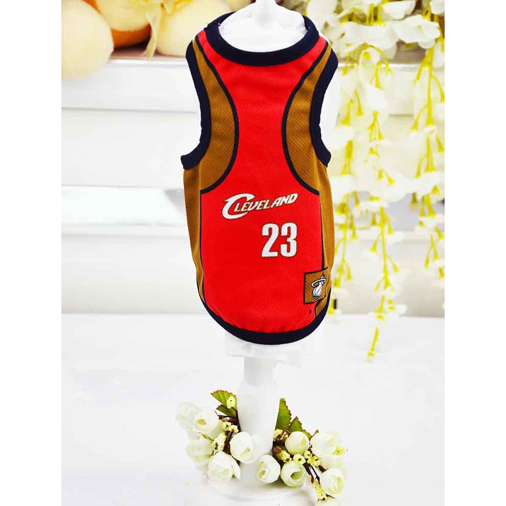 Dog Clothes Mesh Pet Vest Nba Jersey Basketball Sportswear Shopee Philippines