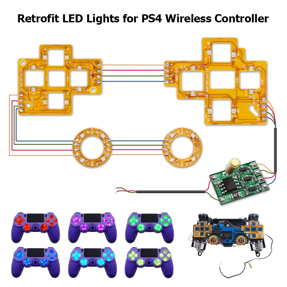 ps4 controller led kit