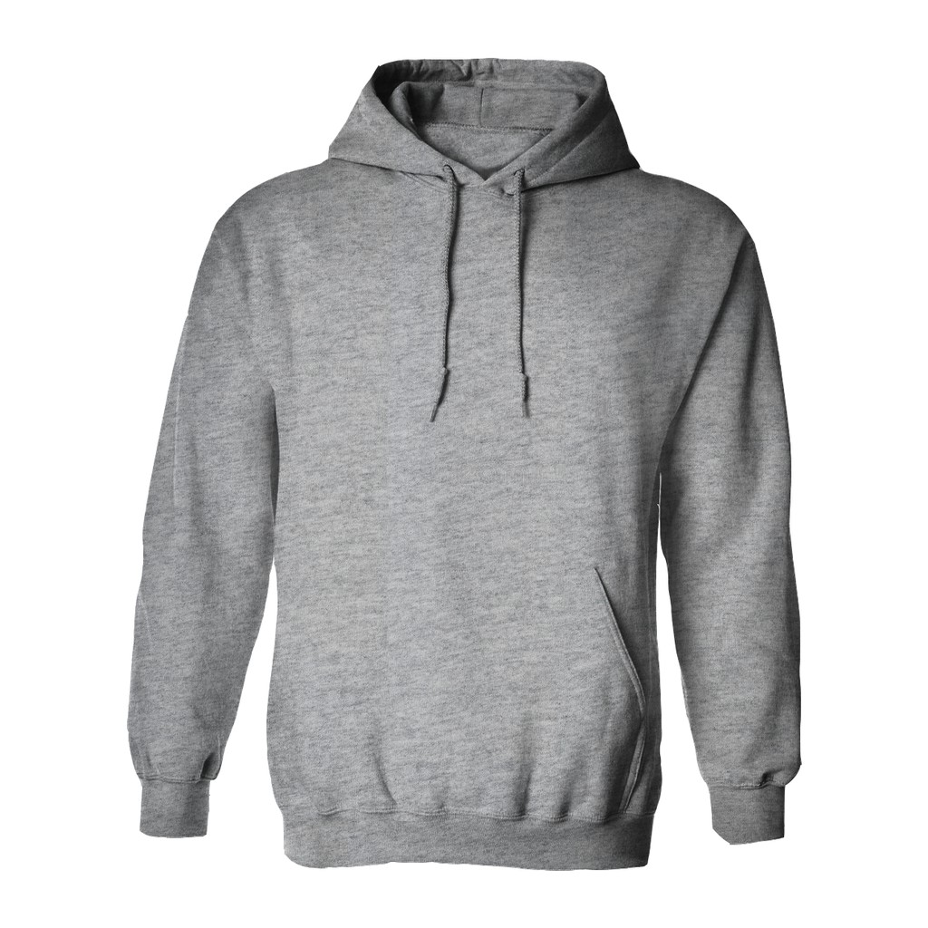 gray hoodie plain